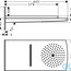 чертеж  Верхний душ Hansgrohe Raindance Rainfall 180 Air 28433000