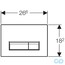 Змивна клавіша Geberit Sigma40 115.600.KR.1 технічна схема 2
