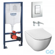 Інсталяція Grohe Rapid SL 38772001 c підвісним унітазом Jika Mio H8207140000001
