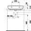 креслення Раковина Laufen Pro H8179510001041