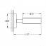 чертеж Держатель Grohe Essentials 40369AL1