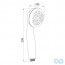 креслення Ручний душ Imprese W085R1