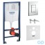 фото Інсталяція Grohe Rapid SL 38772001 c підвісним унітазом Jika Mio H8207140000001