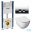 Інсталяція Geberit Duofix 458.168.21.1 з підвісним унітазом Jika Mio H8207140000001