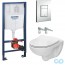 Инсталляция Grohe Rapid SL 38772001 c подвесным унитазом Roca Victoria Rimless A34H398000