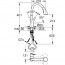 креслення Кухонний змішувач Grohe Zedra 32294002