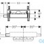 креслення Душовий трап Geberit Kombifix 457.536.00.1