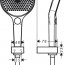 креслення Душовий гарнітур Hansgrohe Rainfinity 26852700
