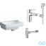 Раковина Laufen Pro S H8159600001041 в комплекті зі змішувачем Grohe BauEdge 23757000