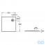 креслення Душовий піддон Roca Terran 90 х 90 см AP0338438401200