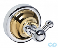 Гачок Bemeta Retro 144206038 золото/хром подвійний