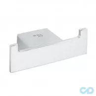 Гачок Bemeta Via 335006032 хром матовий подвійний