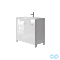 Тумба з умивальником Juventa Brooklyn Br-90 біла (з кошиком