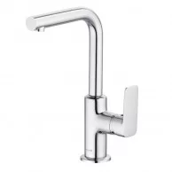 Смеситель для раковины Kludi Pure&Style 400250575 с донным клапаном хром