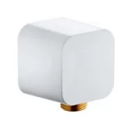 Шланговое подсоединение Kludi A-Qa 6554043-00 белый