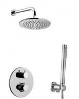 Душова система прихованого монтажу Paffoni Light KIT LIQ018 CR / M