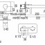 чертеж Смеситель для раковины Nobili Lira Uno LR116198/1CR