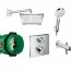 Душевая система скрытого монтажа Hansgrohe Ecostat E 20190005