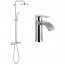 Душова система Grohe BauClassic 26699000 + Змішувач для раковини Imprese Vyskov 05340 