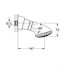 креслення Верхній душ Grohe Movario 100 Five 28513000