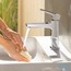 ціна змішувач для раковини hansgrohe metropol 100 74500000