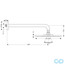 чертеж Верхний душ Hansgrohe Raindance S 180 27476000