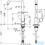 розмір змішувач для кухні hansgrohe focus 31820800