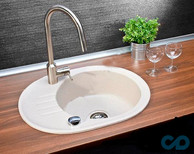 кухонна мийка franke ronda rog 069 білий купити