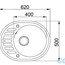 розміри кухонна мийка franke ronda rog 072 онікс