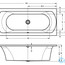 розміри ванна riho lima 180х80 l bb46