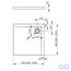 чертеж Поддон Radaway Argos C 90 4AC99-01