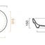 розміри раковина полувстраіваемие catalano sfera 170asf00