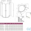 креслення Душова кабіна Radaway Fuenta New PDD 80х80 (384002-01-01L + 384002-01-01R