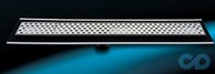 Дренажний канал Inox Style Supra-line Classic 585 мм решітка "Овал" L58509