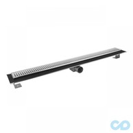 Дренажний канал Inox Style Supra-line Classic 885 мм решітка "Квадрати big & small" L88506