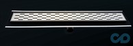 Дренажний канал Inox Style Supra-line Classic 985 мм решітка "Прямокутник" L98502