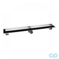 Дренажний канал Inox Style Supra-line Classic 1085 мм решітка "Прямокутник" L108502