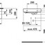 розміри раковина laufen pro s 480х280 мм з отвором справа h8159540001041