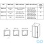 чертеж Душевые двери Ravak Rapier NRDP2-100 0NNA010LZ1 белый+transparent