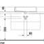 раковина duravit vero 045260 розміри