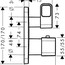 чертеж Термостат Axor Urquiola 11732000