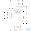чертеж Дозатор жидкого мыла Hansgrohe Logis 40514820