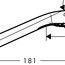 чертеж Ручной душ Hansgrohe MySelect E 1jet 26672400