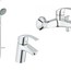 Набір змішувачів для ванни Grohe Eurosmart 123238S