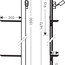 креслення Штанга для душа Hansgrohe Unica 150 см 27645400