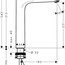розмір змішувач для раковини hansgrohe focus 31532000
