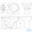 технічна схема Унітаз-компакт Kolo Nova Pro M39039000
