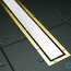 купити дренажний канал Pestan Confluo Premium White Glass Gold Line 450 мм 13100089