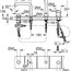 креслення Змішувач для ванни Grohe Essence 19578A01