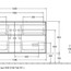 технічна схема Тумба під раковину Villeroy & Boch Finion G13